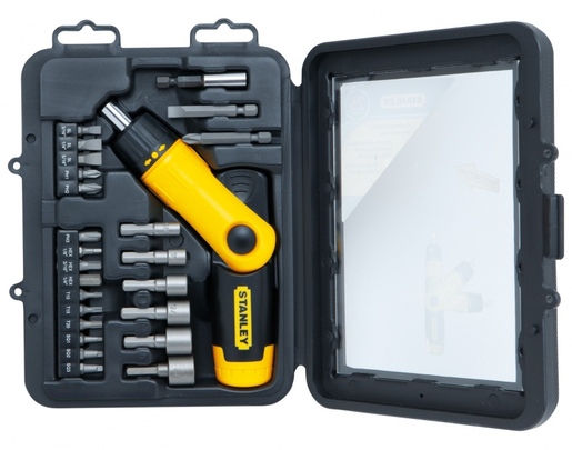 Stanley 22 -dijelni set bit nastavaka s račnom