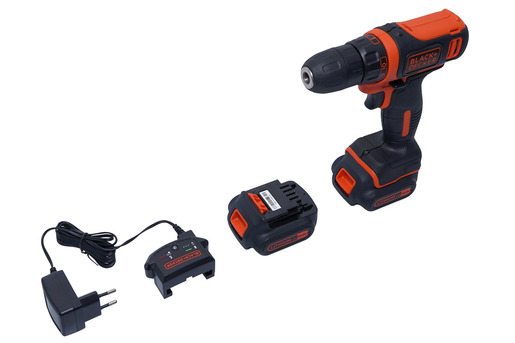 Black & Decker akumulatorska bušilica/ odvijač 10,8 V 1,5 Ah