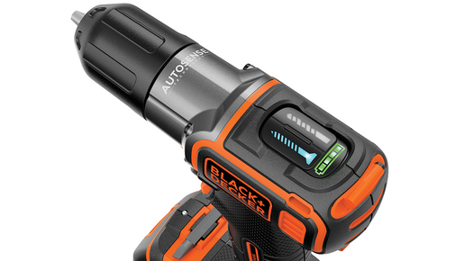 Black & Decker akumulatorska Autosense bušilica/ odvijač 18 V 1,5 Ah