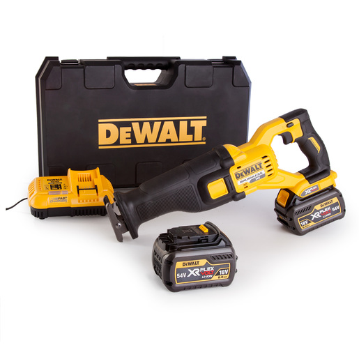 DeWalt XR FLEXVOLT 54V sabljasta testera + 2 baterije 54V