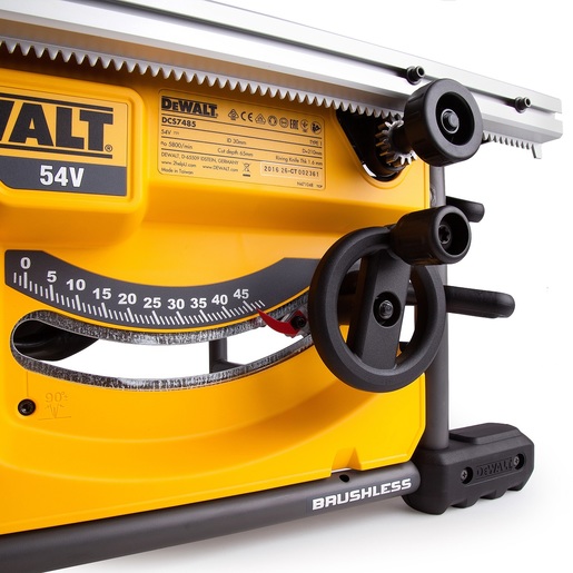 DeWalt XR FLEXVOLT 54V stolna testera - solo alat