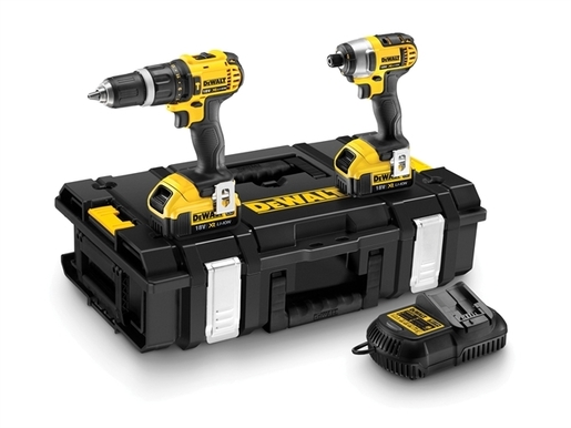 DeWalt aku XR set udarni odvijač + udarni odvijač 18 V