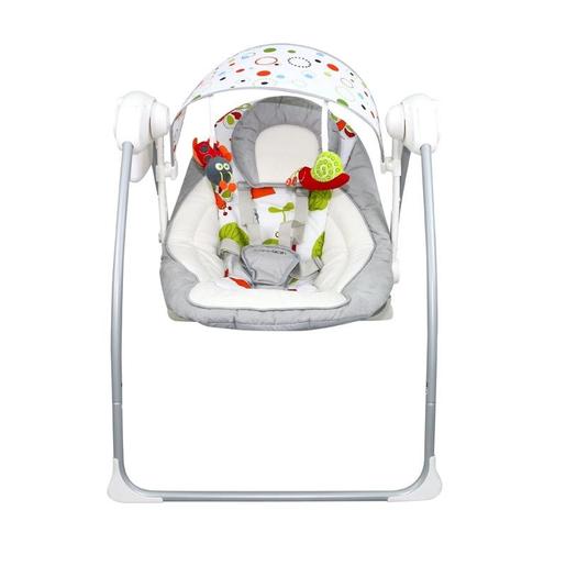 FreeON ležaljka - ljuljaška siva