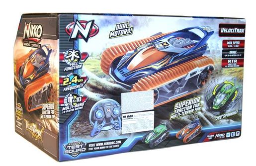 Auto na daljinsko upravljanje Velocitrax narančasti