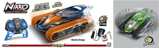 Auto na daljinsko upravljanje Velocitrax narančasti