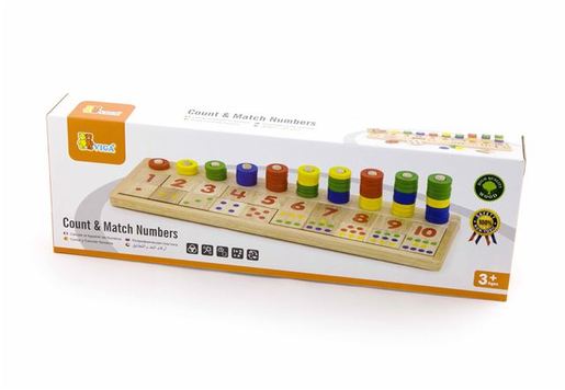 Drvena ploča s brojevima