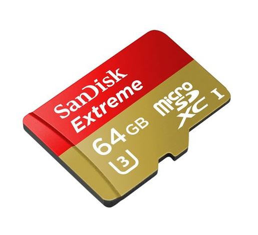 Memorijska kartica MicroSD Sandisk Extreme 64GB + adapter