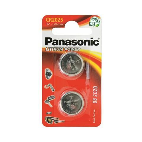 PANASONIC baterije CR-2025EL/2B Lithium Coin
