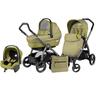 Peg Perego kolica 3u1 Book Plus 51 + completo modularni sistem Green Tea (jet konstrukcija, Pop up sjedalo) (0+)