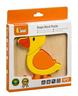 Drvene puzzle 4 dijela - patka