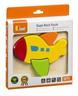 Drvene puzzle 4 dijela - avion