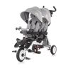 Chipolino tricikl za blizance 2Fun - Grey
