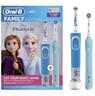 Oral-B set električna četkica za zube Pro 1 700 Blue + D100 Frozen