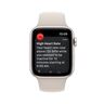 Apple Watch SE2 GPS 40mm, Starlight Aluminium Case, Starlight Sport Band - Regular