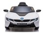 BMW i8 JE1001 licencirani auto na akumulator, bijeli