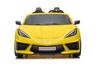 Corvette Stingray licencirani auto na akumulator, žuti