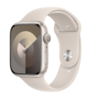 Apple Watch Series 9 GPS 45mm Starlight Aluminium Case with Starlight Sport Band - M/L,pametni sat