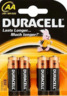 Duracell Basic AA 4kom