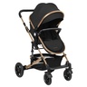 KIKKA BOO KOLICA ZA BEBE AMAIA 3U1 ALL BLACK
