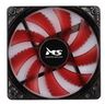 VENTILATOR ZA KUĆIŠTE MS CRVENI LED 12CM