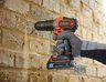 Black & Decker akumulatorska udarna bušilica/odvijač 18v smartTech