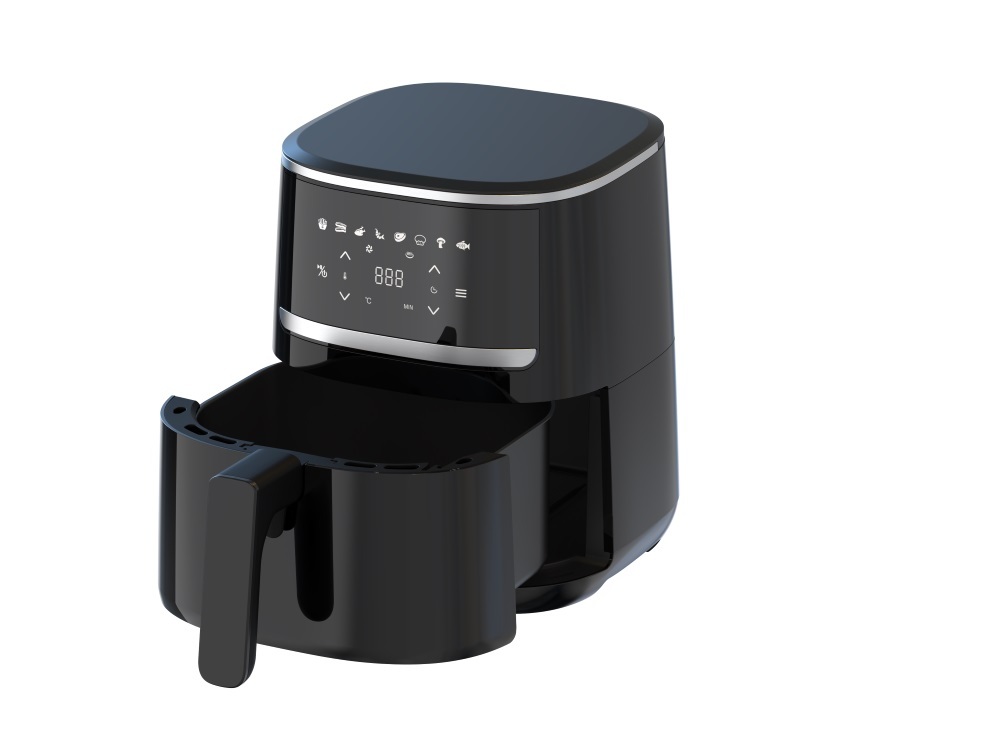 Fuego DIG AF-311A црн дигитален Air Fryer од 4,3 литри