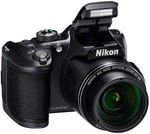 Nikon Coolpix B500  - 16 Mpix, 40 x zoom, Wi-FI/NFC, 3" vari-angle LCD, Full HD 1080/60i, oVR, mode dial