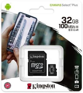 Kingston SD Micro 32GB Vlass 10 UHS-I Plus картичка