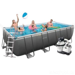 Intex 26356 Ultra XTR Frame 549x274x132cm монтажен базен со песочна пумпа