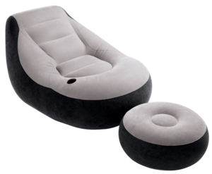 Intex 68564 фотеља со табуретка на надувување