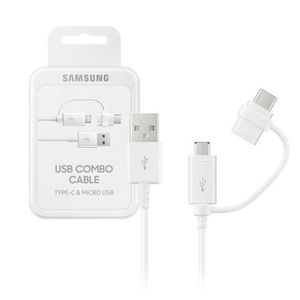 Samsung кабел Combo Type-C i Micro-USB, 1,5m