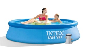 INTEX 28108 EASY SET 244х61 со филтер пумпа
