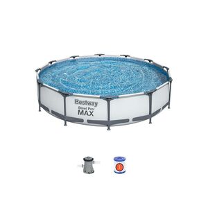 BESTWAY 56416 Steel Pro 366x76cm монтажен базен со филтер пумпа