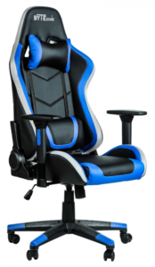 Bytezone Thunder gaming стол, LED светла, далечинкси управувач црна/сина