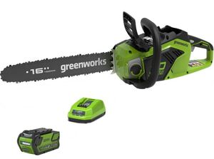 Greenworks Пила + батерија + полнач GD40CS18K