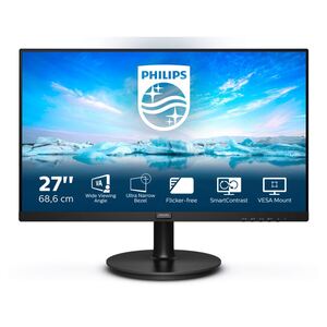 PHILIPS 271V8LA/00 27" FHD Monitor, 75Hz, 4ms, IPS монитор