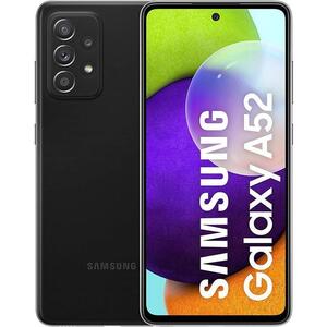 SAMSUNG Galaxy A52 6.5", 6/128GB, 64+12+5+5/32MP, 4500mAh (SM-A525FZKGEUC) Black DS смартфон