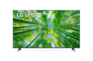 LG LED 50UQ80003LB, 4K Ultra HD, Smart TV, webOS, ThinQ AI, Црна боја **МОДЕЛ 2022**