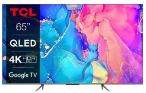 TCL QLED TV 65C635, 65" 4K Google TV, Android телевизор