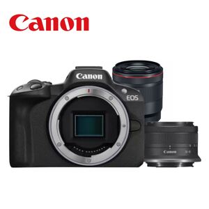CANON MIRR EOS R50 RFS18-45+55-210 фотоапарат