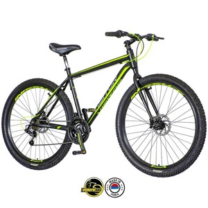 VISITOR NIT291D2 29"/20" NITRO велосипед црн со неон зелено и сиво
