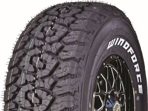 WINDFORCE 265/65R17T CatchFors A/T II (120/117)S