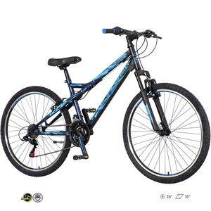 EXPLORER VOR263AM 26"/16" VorteX Amortizer велосипед црн со сино