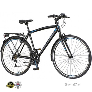 EXPLORER QES281S 28"/21" QUEST EXPLORER велосипед црн со сино
