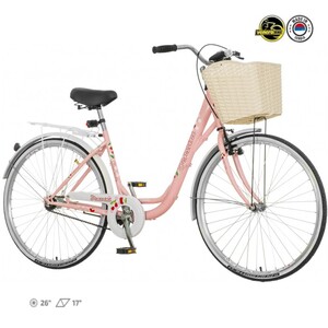 VENSSINI DIAMANTE DIAM264KK18 26.3/8/17'' велосипед розев со бело