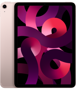 Apple iPad Air 5 10.9 (2022) mm6t3hc/a, Cellular, 64GB, Pink, таблет