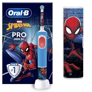 OralB Pro Kids 3+ Spiderman Travel Pack електрична четка за заби