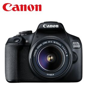 CANON DSLR EOS 2000D BK 18-55 фотоапарат