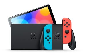 Nintendo Switch OLED – Red & Blue Joy-Con играчка конзола