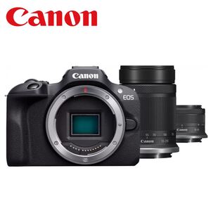 CANON MIRR EOS R100+RFS18-45S+RFS55-210S фотоапарат